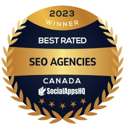 best seo agency canada 2023 award