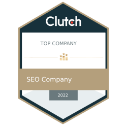 clutch top seo company 2022 award